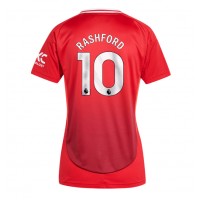 Camiseta Manchester United Marcus Rashford #10 Primera Equipación para mujer 2024-25 manga corta